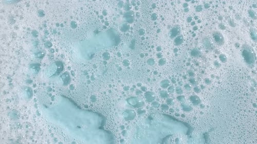 Bubbles and Liquid Texture Close-Up