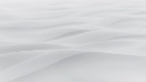 Abstract White Geometric Waves Background