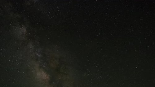 Night sky with milky way and stars