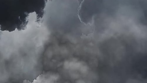 Lightning Strike, bolt of lightning in a thunderstorm