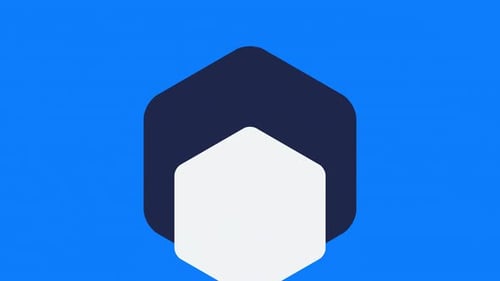 Hexagon transition background