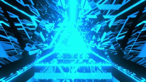 Psychedelic Cosmic Tunnel Background