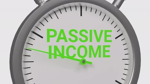 Passive income increasing