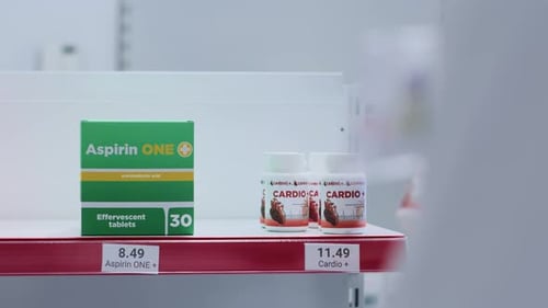 Cardiovascular Treatment Pill Bottle
