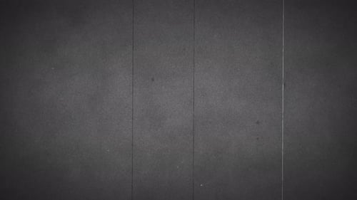 Retro Film Leader Countdown with Gritty Scratches