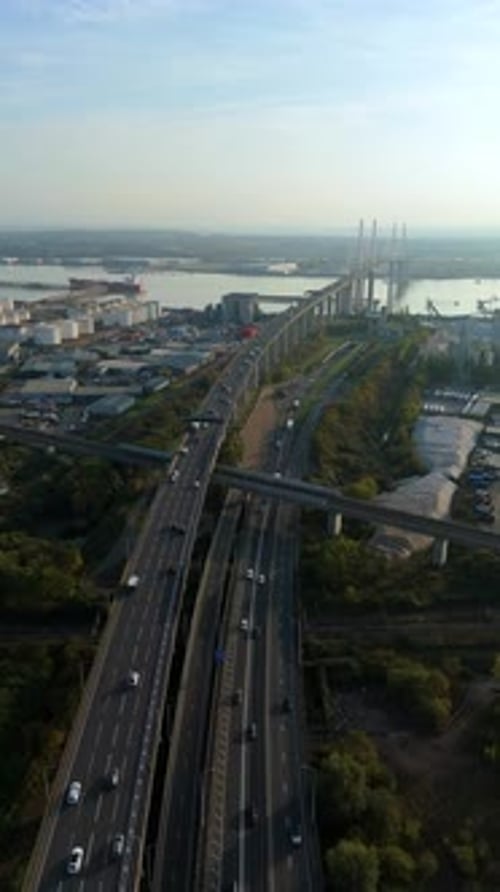 Aerial View of Tilbury's Industrial Landscape