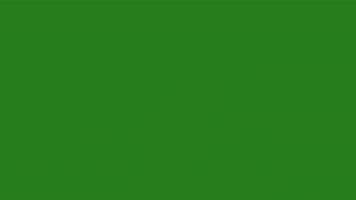 Weibliche Handgesten der Distanz und Annäherung auf dem Chroma-Key-Greenscreen-Hintergrund.