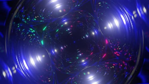 Mesmerizing 3D Kaleidoscope Abstract Backdrop in a Seamless VJ Loop Featuring Trippy and Psychedelic