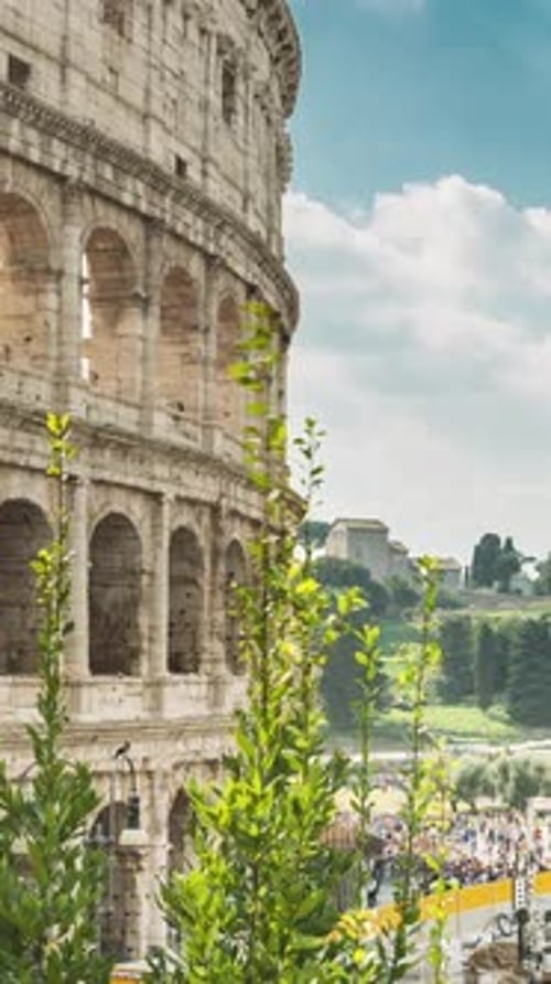 Rome Italy Colosseum Flavian Amphitheatre