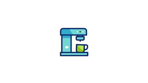 Coffeemaker Animated Icon