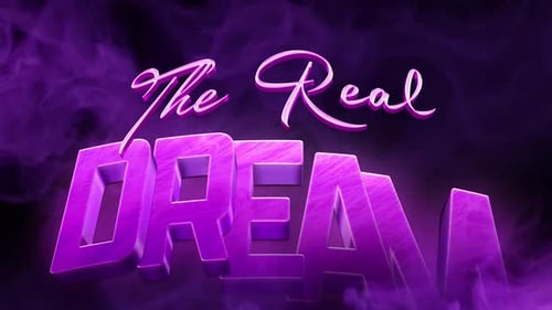 Dramatic Glowing 3D Text Reveal with Purple Smoke