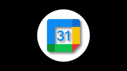 Анимация значков календаря Google