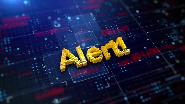 Pixelated Word Alert!, Backgrounds Motion Graphics ft. analysis ...