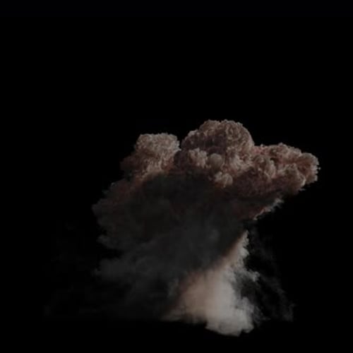 Realistic Fire And Smoke Explosion Visual Effect