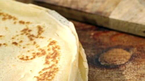 Gebackene Pfannkuchen zubereiten