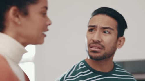 Couple Arguing During a Relationship Conflict