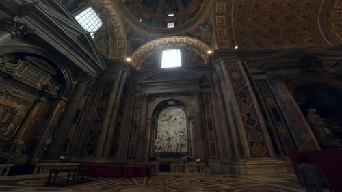 Ancient Church with Marble Cladding
