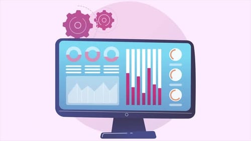 Überprüfen Sie Unternehmensaktien und Investitionen 4K