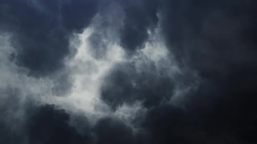 Dramatic Clouds Rolling In, Atmospheric Weather