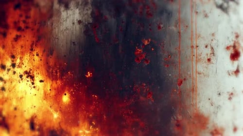 Retro Vintage Overlay Film Burn Effect