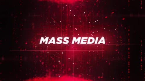 Futuristic Digital Grid Title Reveal Animation