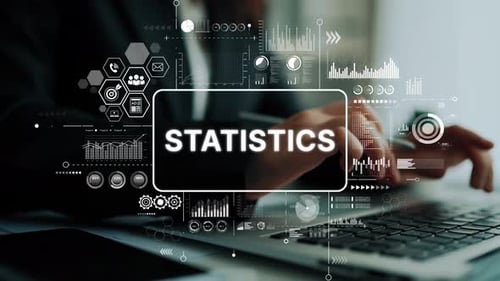 Professional Analysis of Statistics Presentation with Technology Elements in Modern Office Environme