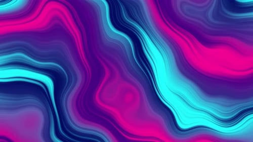 Neonflüssiger abstrakter Loop-Hintergrund