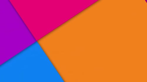 Modern and trendy multicolor squares transition