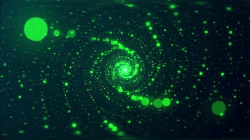 green psychedelic spiral illusion backdrop