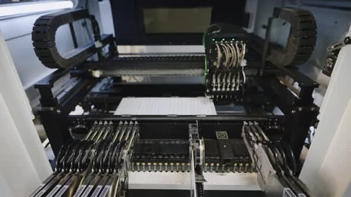 Usine pour l'assemblage de lampes LED