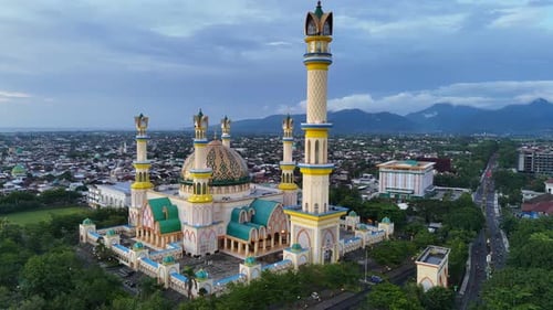 Aerial Islamic Center Mataram
