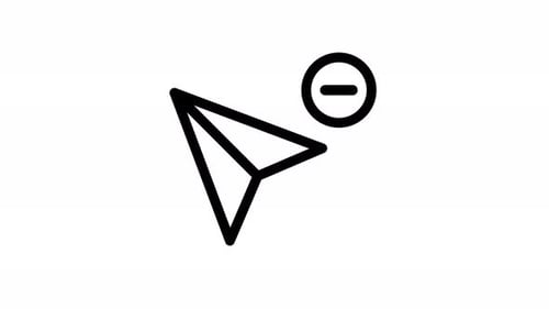 cursor line icon animation
