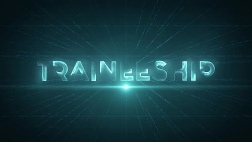 Traineeship 4K Digital Data Text