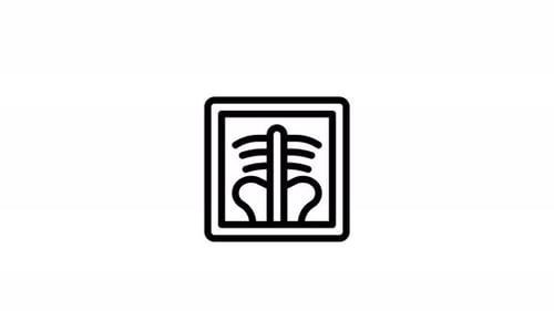 Animation des Röntgenlinien-Icons