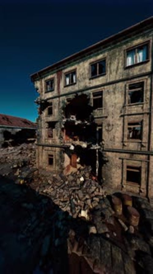 Ancient Building With Numerous Windows