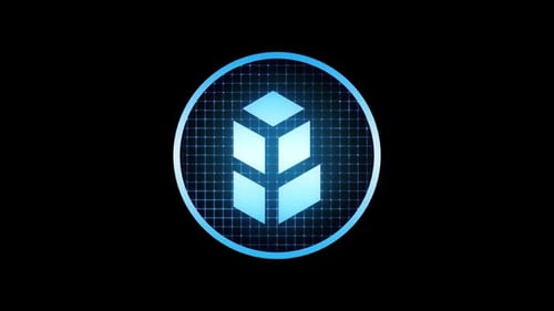 Futuristic Digital Cube Logo Reveal