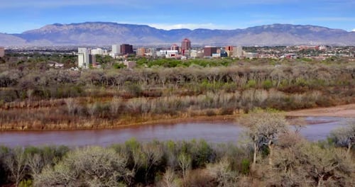 Albuquerque Balloon Fiesta Aerial View