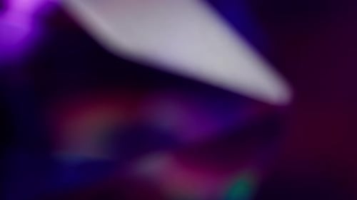 Bokeh Diamond Crystal Refraction Color Ray Facet