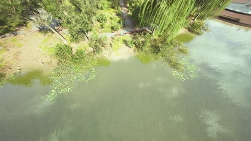Aerial View of Beautiful Park