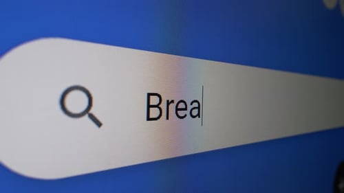 Breaking News Search Bar