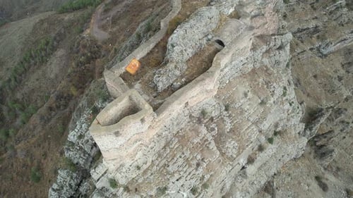 Aerial Medieval Castle