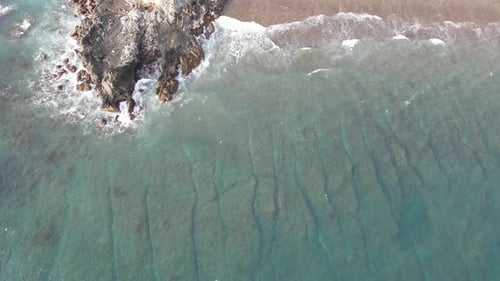 Olas aéreas de Lombok Beach