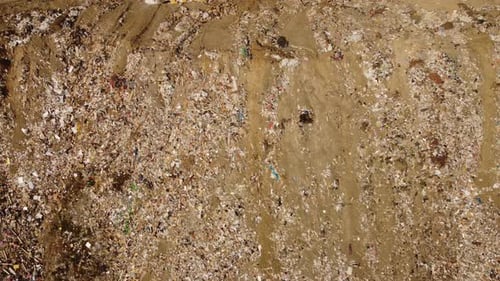 garbage field of garbage