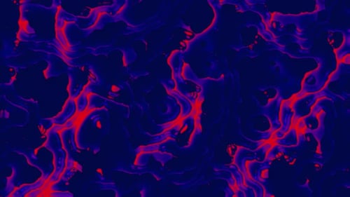 Abstract Fluid Morphing Liquid Background Loop