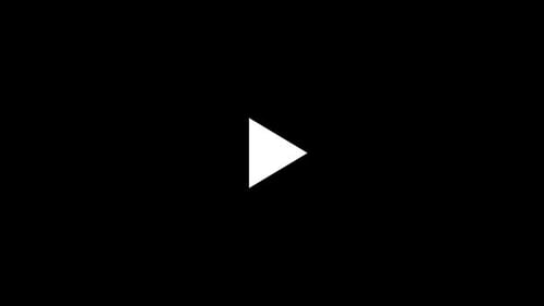 OS Collection: Animation of white pause button turning to play in center over a black background