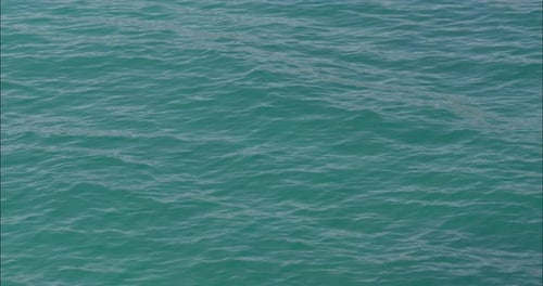 Bright Blue Crystalline Water Of The Mediterranean Sea In Spain