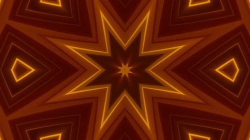 Kaleidoscope Inspired Motion Background