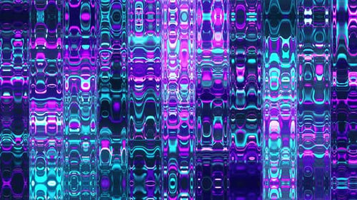VJ Colorful Glowing Liquid Wall