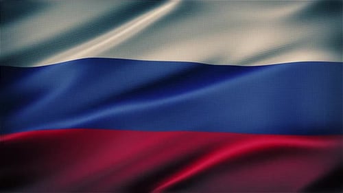 Realistic Waving Flag Animation Loop