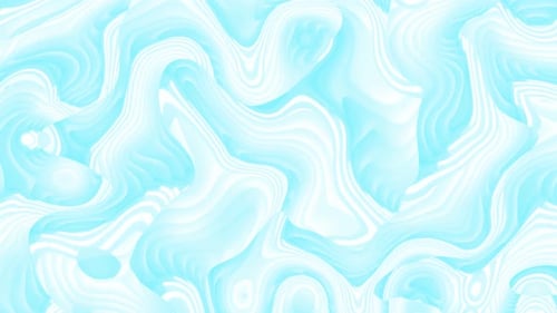 Abstract Blue and White Fluid Background Loop